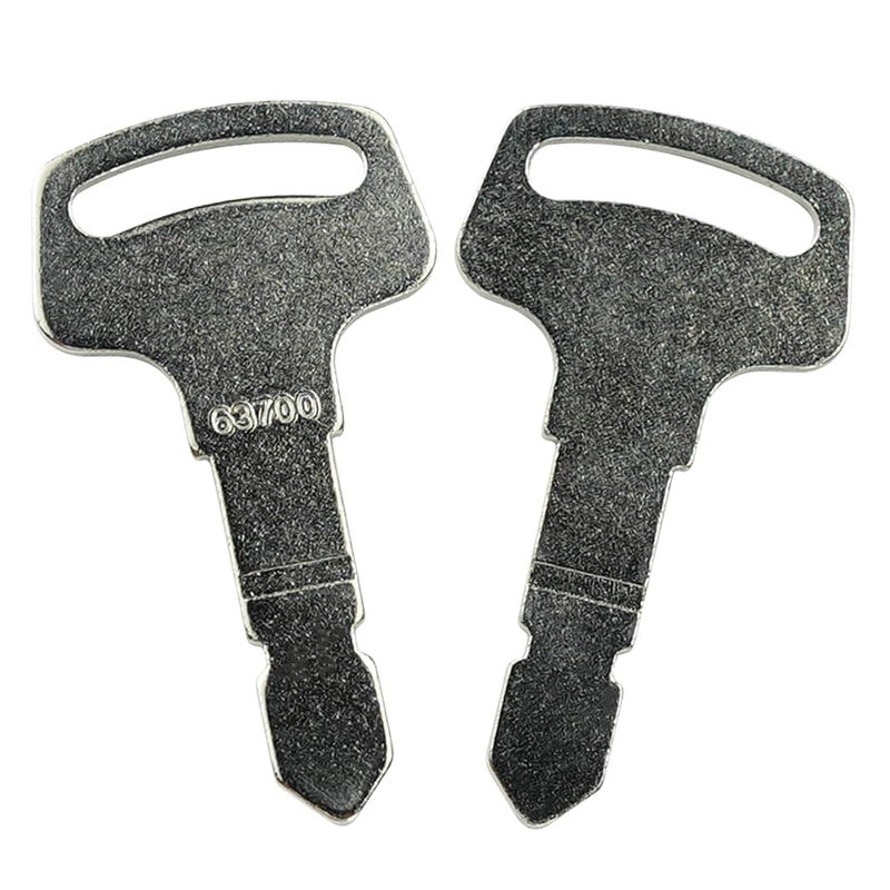 gradora 4PCS 15248-63700 Ignition Key Compatible with Ku-bota B Series Tractor Case & New Ho-lland 6C040-55432 6C040-55430 - Image 3